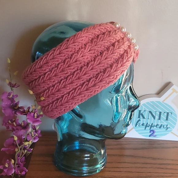 New handmade pearl head band - Picture 2 of 5